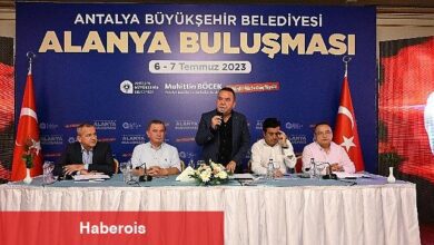 Başkan Böcek Alanya'da