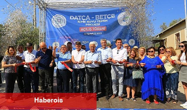 Başkan Gürün, Datça-Betçe'ye Kesintisiz İçme Suyu Sağlayan Projenin Açılışını Yaptı - Haberois Başkan Gürün, Datça-Betçe'ye Kesintisiz İçme Suyu Sağlayan Projenin Açılışını Yaptı