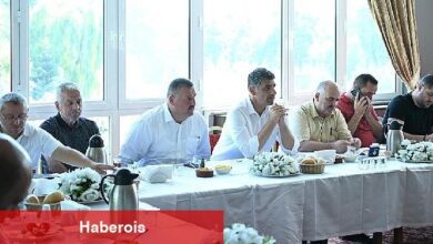 Başkan Kocaman muhtarlarla bir araya geldi