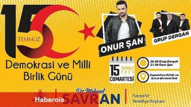 Başkan Savran'dan 15 Temmuz Daveti