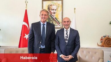 Başkan Soyer ABD Büyükelçisi Jeffry Flake'i ağırladı - Haberois Başkan Soyer ABD Büyükelçisi Jeffry Flake'i ağırladı