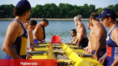 Başpehlivanlar Kırkpınar'dan evvel Meriç Irmağı'nda kürek çekti