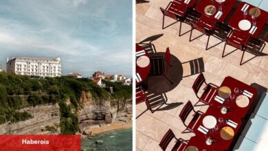 Bir Kayalığın Üzerine Tünemiş Yeni Bir Fransız Oteli