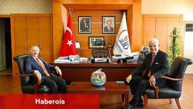 BM 75. Genel Kurul Başkanı Bozkır'dan Başkan Aydıner'e ziyaret