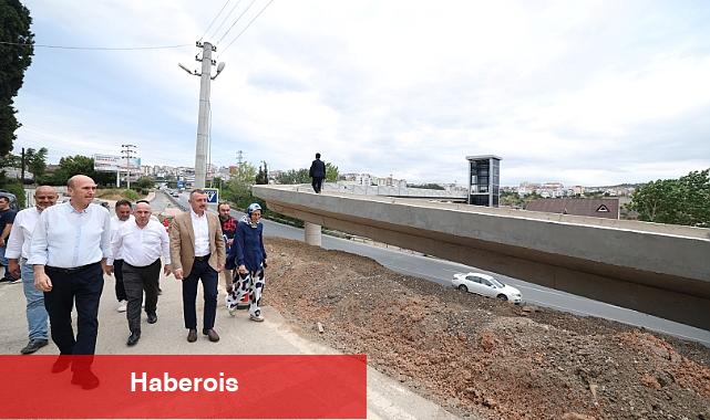 Büyükakın: 4 yılda 14 yeni üst geçit yaptık - Haberois Büyükakın: 4 yılda 14 yeni üst geçit yaptık
