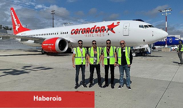 Corendon Airlines filosunu yeni Boeing 737-8 uçağı ile yenilemeye devam ediyor - Haberois Corendon Airlines filosunu yeni Boeing 737-8 uçağı ile yenilemeye devam ediyor