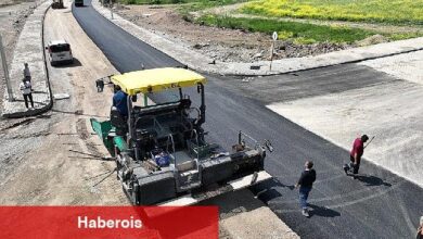Danişment Gazi Toki yolu yenileniyor - Haberois Danişment Gazi Toki yolu yenileniyor