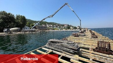 Değirmendere çekek yerinde hummalı çalışma - Haberois Değirmendere çekek yerinde hummalı çalışma