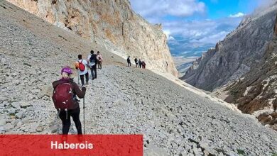 Eğitimi Tamamlayan Dağcılar Zirveye Yürüdü - Haberois Eğitimi Tamamlayan Dağcılar Zirveye Yürüdü