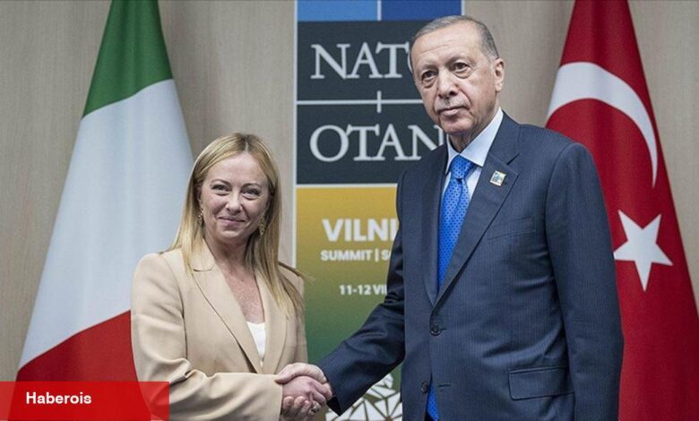 Erdoğan İtalya Başbakanı Meloni ile bir ortaya geldi - Haberois Erdoğan İtalya Başbakanı Meloni ile bir ortaya geldi