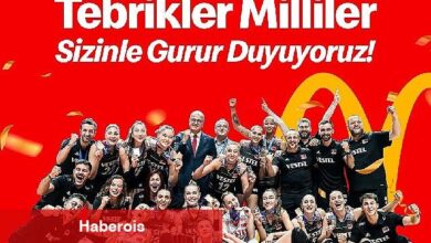Filenin Sultanları'nın Resmi Sponsoru McDonald's A Milli Kadın Voleybol Takımıyla Gurur Duyuyor!
