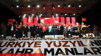 Gazi şehir yine tek yürek oldu