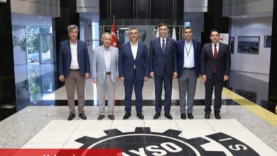 Gaziantepli iş insanlarından KAYSO'ya ziyaret