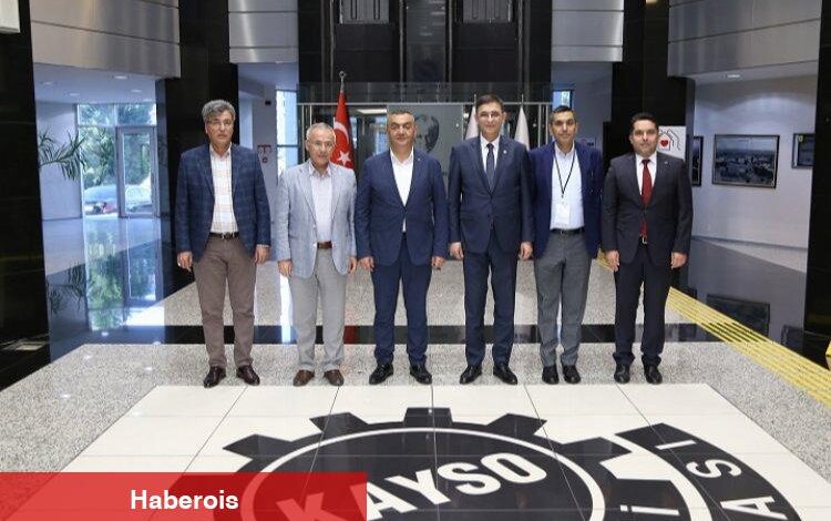 Gaziantepli iş insanlarından KAYSO'ya ziyaret - Haberois Gaziantepli iş insanlarından KAYSO'ya ziyaret