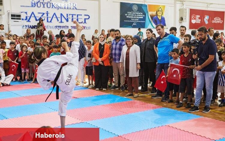 Gaziantep'te yaz spor okullarına yoğun ilgi - Haberois Gaziantep'te yaz spor okullarına yoğun ilgi