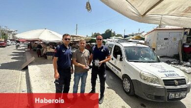 Gaziemir Belediyesi zabıtasından örnek davranış - Haberois Gaziemir Belediyesi zabıtasından örnek davranış