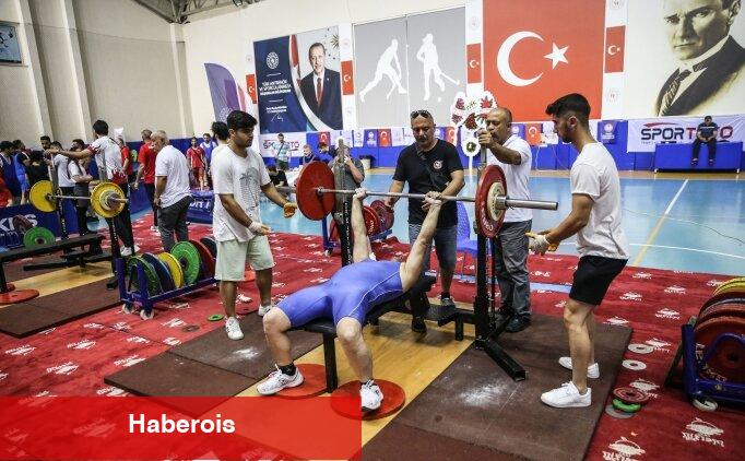 Görme Engelliler Halter Türkiye Şampiyonası, Mersin'de sona erdi