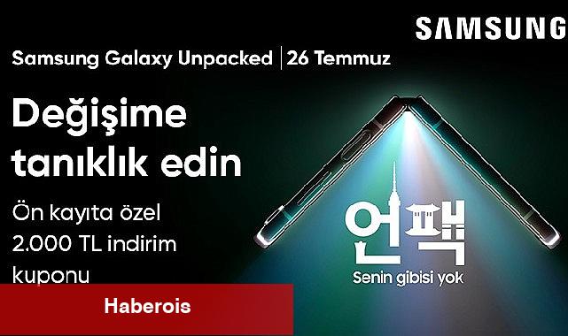 Hepsiburada'da Geleceğin Galaxy'si için Ön Kayda Özel 2.000 TL Kupon Fırsatı