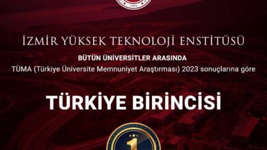 İYTE, 2023 Yılı Öğrenci Memnuniyetinde Türkiye Birincisi - Haberois İYTE, 2023 Yılı Öğrenci Memnuniyetinde Türkiye Birincisi