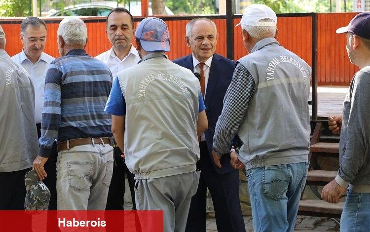 Kayseri Yahyalı'da bayramlaşma programı