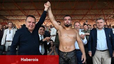 Kırkpınar'da Başpehlivan Yusuf Can Zeybek