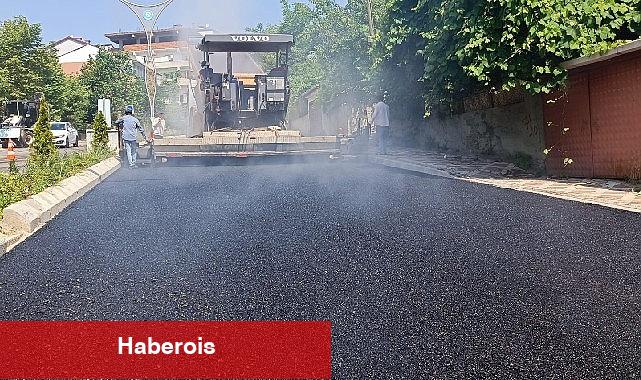 Kuruçeşme Muammer Aksoy Caddesi asfaltlandı - Haberois Kuruçeşme Muammer Aksoy Caddesi asfaltlandı