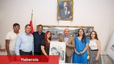 Litvanya'dan gelen Roman gençler Başkan Soyer'i ziyaret etti - Haberois Litvanya'dan gelen Roman gençler Başkan Soyer'i ziyaret etti