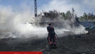 Malatya İtfaiyesi anız yangınlarına karşı teyakkuzda