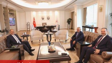 Mehmet Özhaseki Memduh Büyükkılıç'ı ağırladı