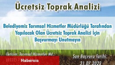 Menderes'te Ücretsiz Toprak Analizi - Haberois Menderes'te Ücretsiz Toprak Analizi