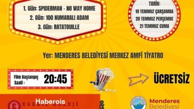 Menderes'te Yazlık Sinema Günleri Başlıyor - Haberois Menderes'te Yazlık Sinema Günleri Başlıyor