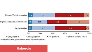 Muayene ve tedavi harcamaları hanelerin yüzde 7,3'üne çok yük getirdi