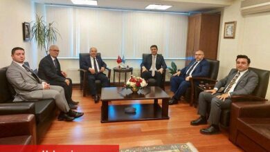 Saadetli vekil bayramlaşma heyetinde