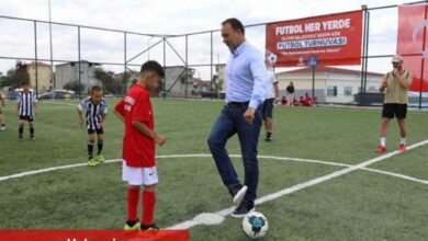 Silivri'de Gümüşyaka Spor Tesisleri'ne turnuvalı açılış