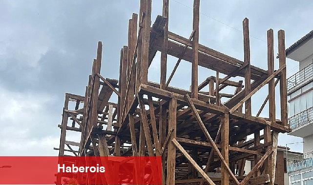 Tarihi Kortel Konağı yeniden yükseliyor - Haberois Tarihi Kortel Konağı yeniden yükseliyor
