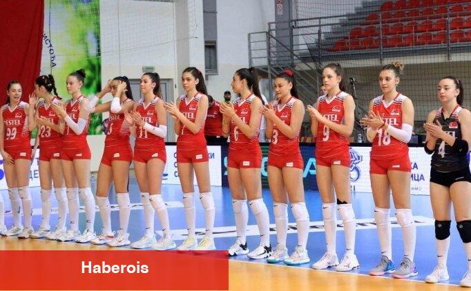 Türkiye 17 Yaş Altı Voleybol Ekibi ikinci oldu!