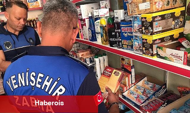 Yenişehir Belediyesi zabıtası denetimlerde tarihi geçmiş ürünler tespit etti - Haberois Yenişehir Belediyesi zabıtası denetimlerde tarihi geçmiş ürünler tespit etti