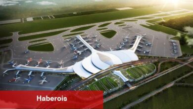 1,5 milyar dolarlık havalimanının temeli atıldı - Haberois 1,5 milyar dolarlık havalimanının temeli atıldı