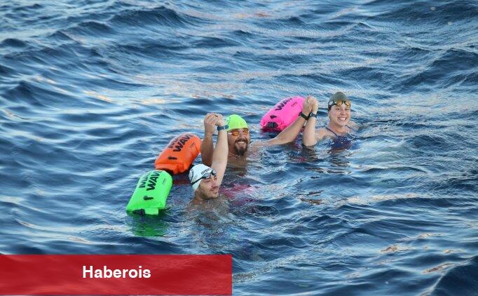 2. Gökçeada Açık Deniz Yüzme Maratonu yapıldı