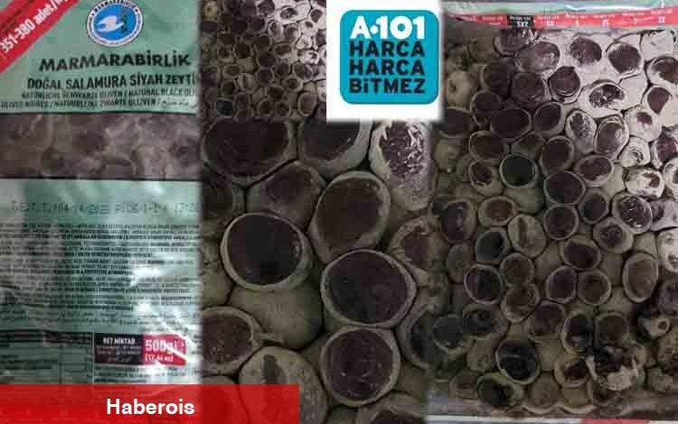 A101'den aldığı Marmarabirlik zeytini küflü çıktı - Haberois A101'den aldığı Marmarabirlik zeytini küflü çıktı