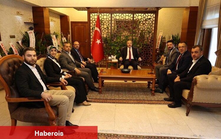AK Parti Nevşehir'den Vali Fidan'a ziyaret