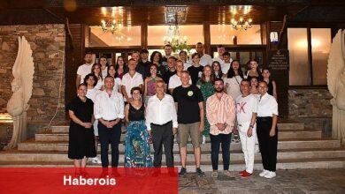 Alman heyete veda yemeği