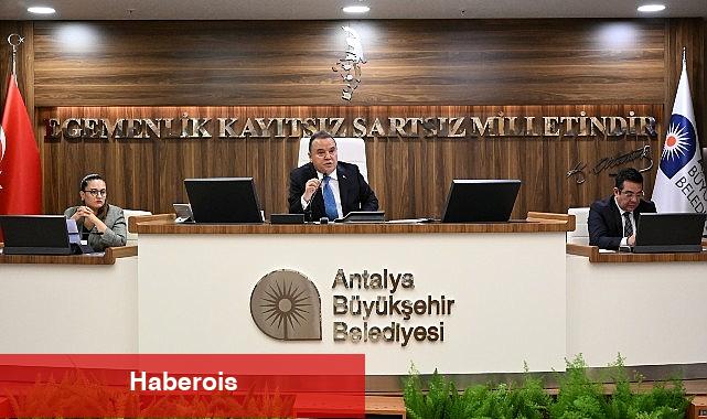 Antalya'ya temiz bir gelecek için ASAT Meclisi'nden krediye onay