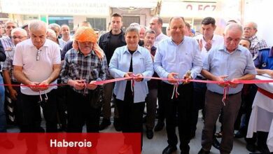 Aydın Büyükşehir Belediye Başkanı Özlem Çerçioğlu Çine Peynir Halı Kapalı Pazar Yeri'nin Açılışına Katıldı