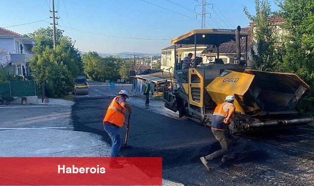 Başiskele Kahramanlar Caddesi asfaltlandı - Haberois Başiskele Kahramanlar Caddesi asfaltlandı
