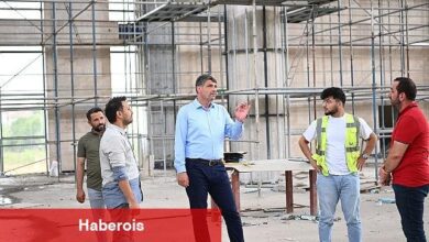 Başkan Kocaman Kent Meydanı Camii'ni İnceledi