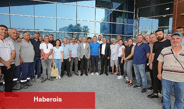 Bayraklı'da yüzleri güldüren ek protokol! - En düşük maaş 22.466 TL oldu - Haberois Bayraklı'da yüzleri güldüren ek protokol! - En düşük maaş 22.466 TL oldu