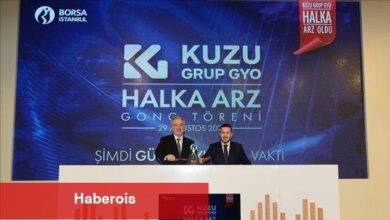 Borsada gong Kuzugrup GYO için çaldı