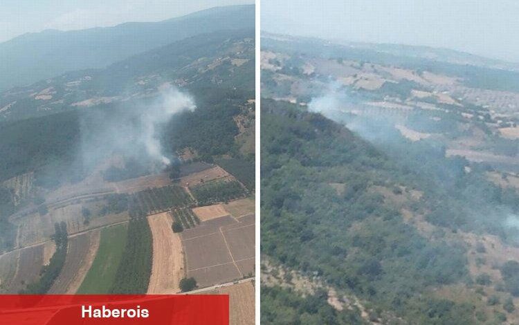 Bursa'da üç ilçede 4 farklı noktada yangın!