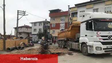 Gebze'de başlatılan altyapı çalışmaları gece gündüz demeden devam ediyor